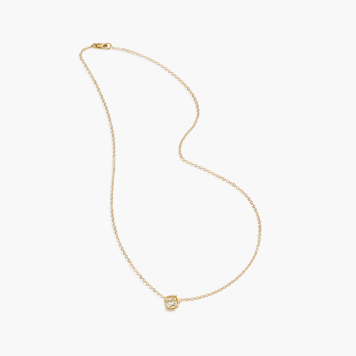 VERVE CUSHION DIAMOND NECKLACE