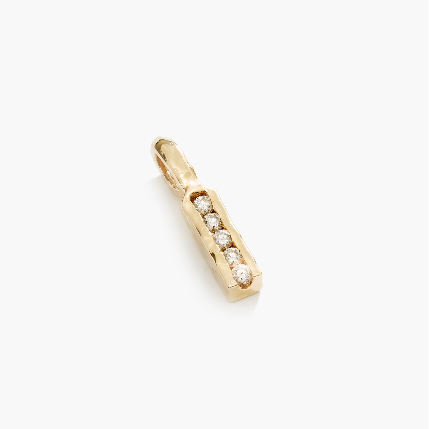 EVOKE CHANNEL DIAMOND NECKLACE