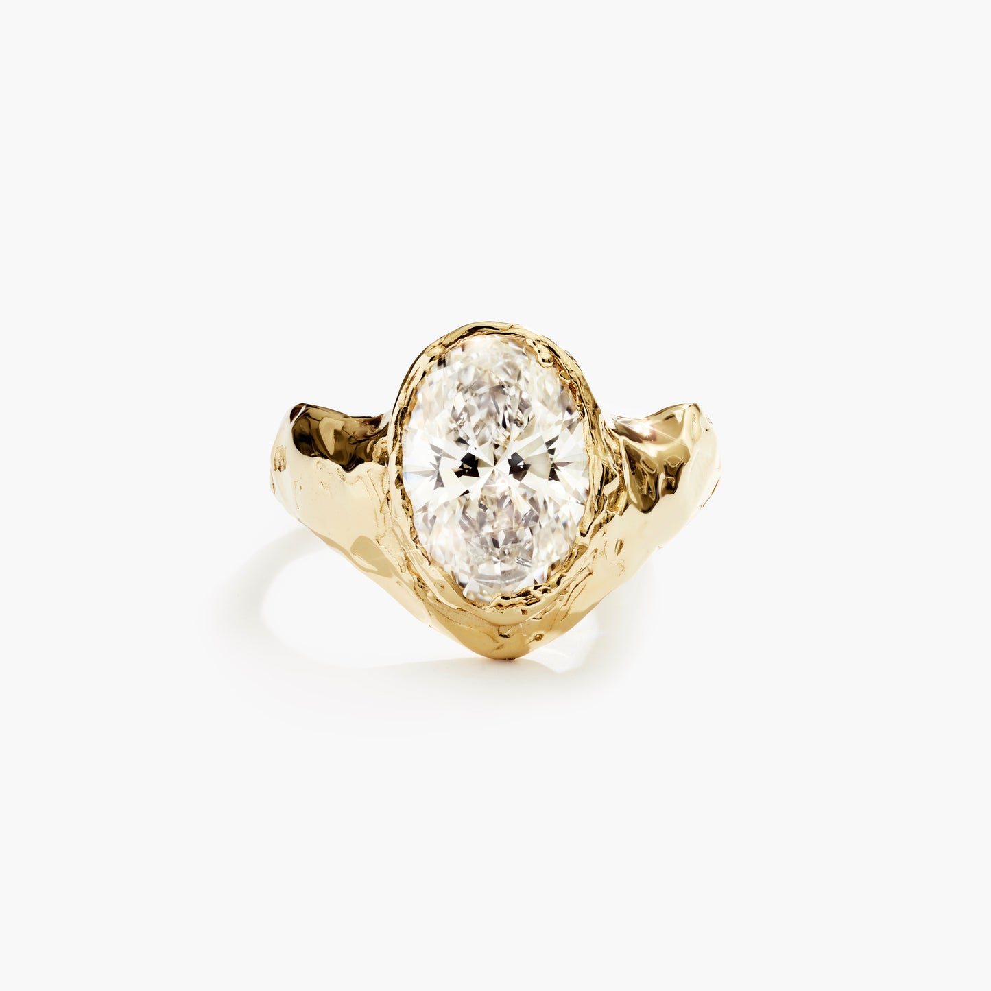 VERVE OVAL DIAMOND RING BOLD
