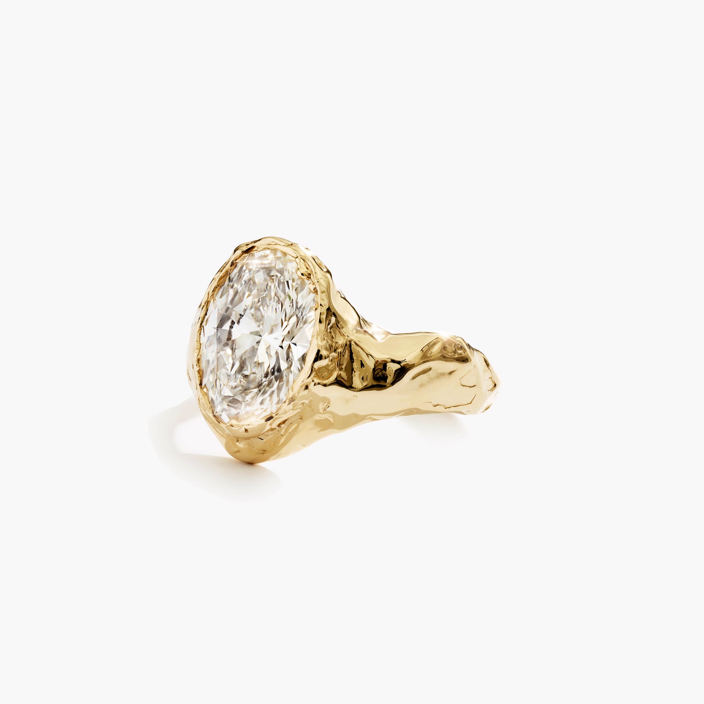 VERVE OVAL DIAMOND RING BOLD