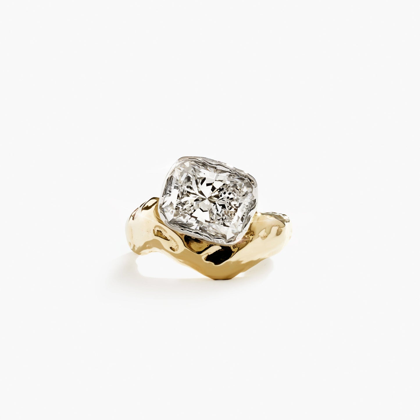 VERVE RADIANT DIAMOND RING BOLD
