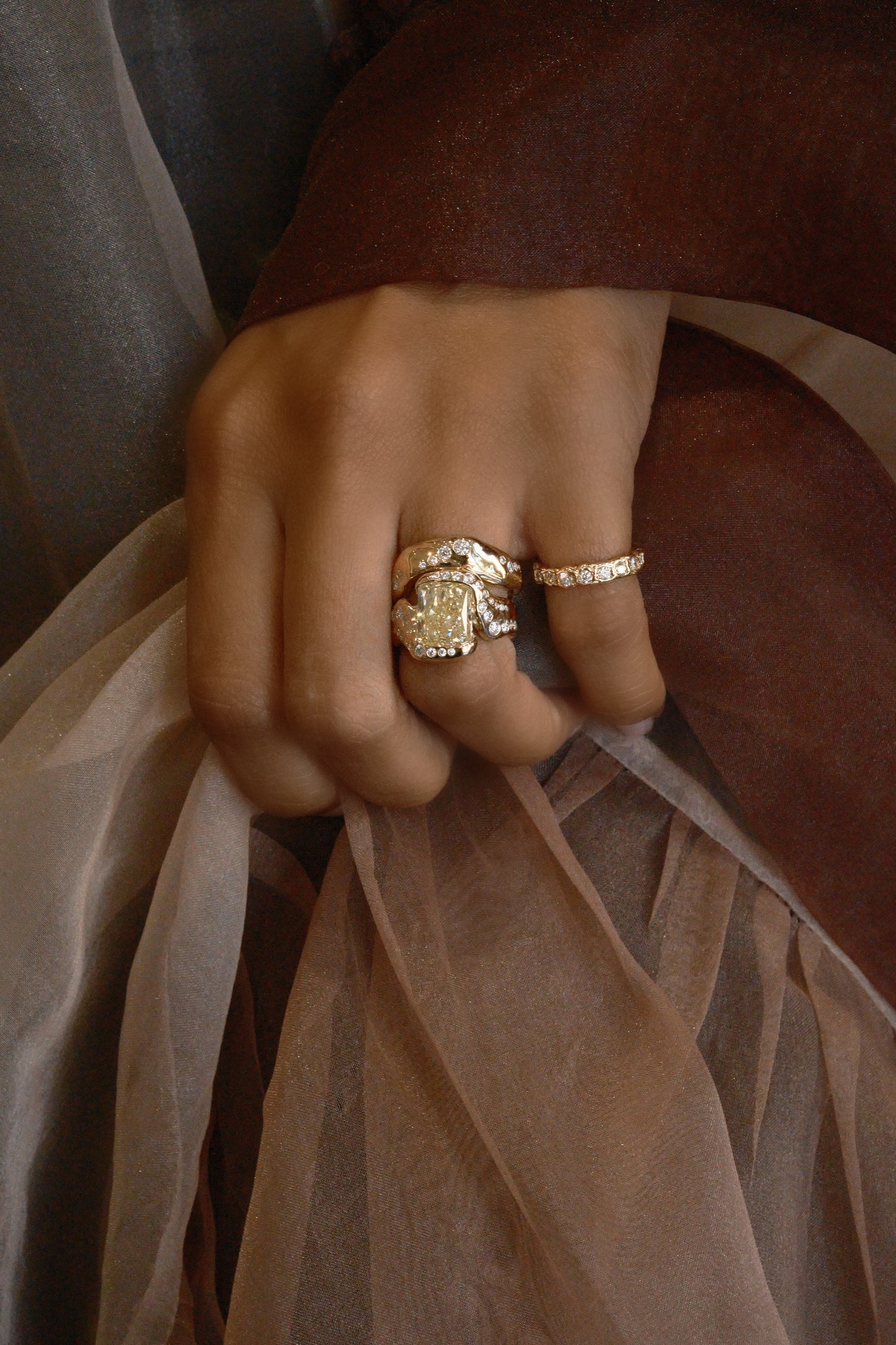 EVOKE RADIANT DIAMOND RING