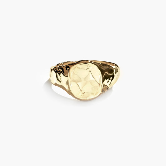 COGENCY SIGNET RING OVAL LIGHT