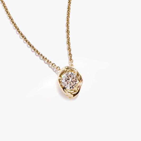ALFA DIAMOND PENDANT NECKLACE