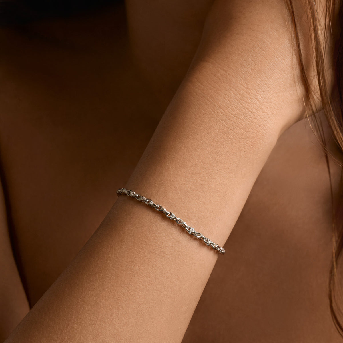 ALFA DIAMOND BRACELET LIGHT