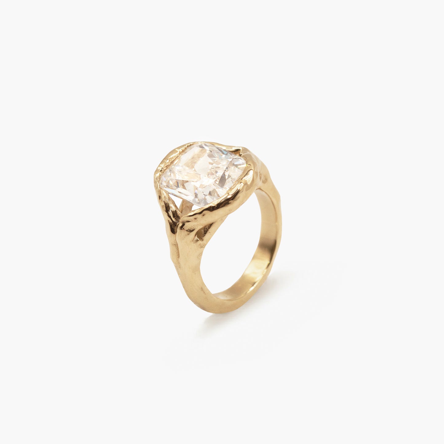 MY RAY CUSHION DIAMOND RING BOLD