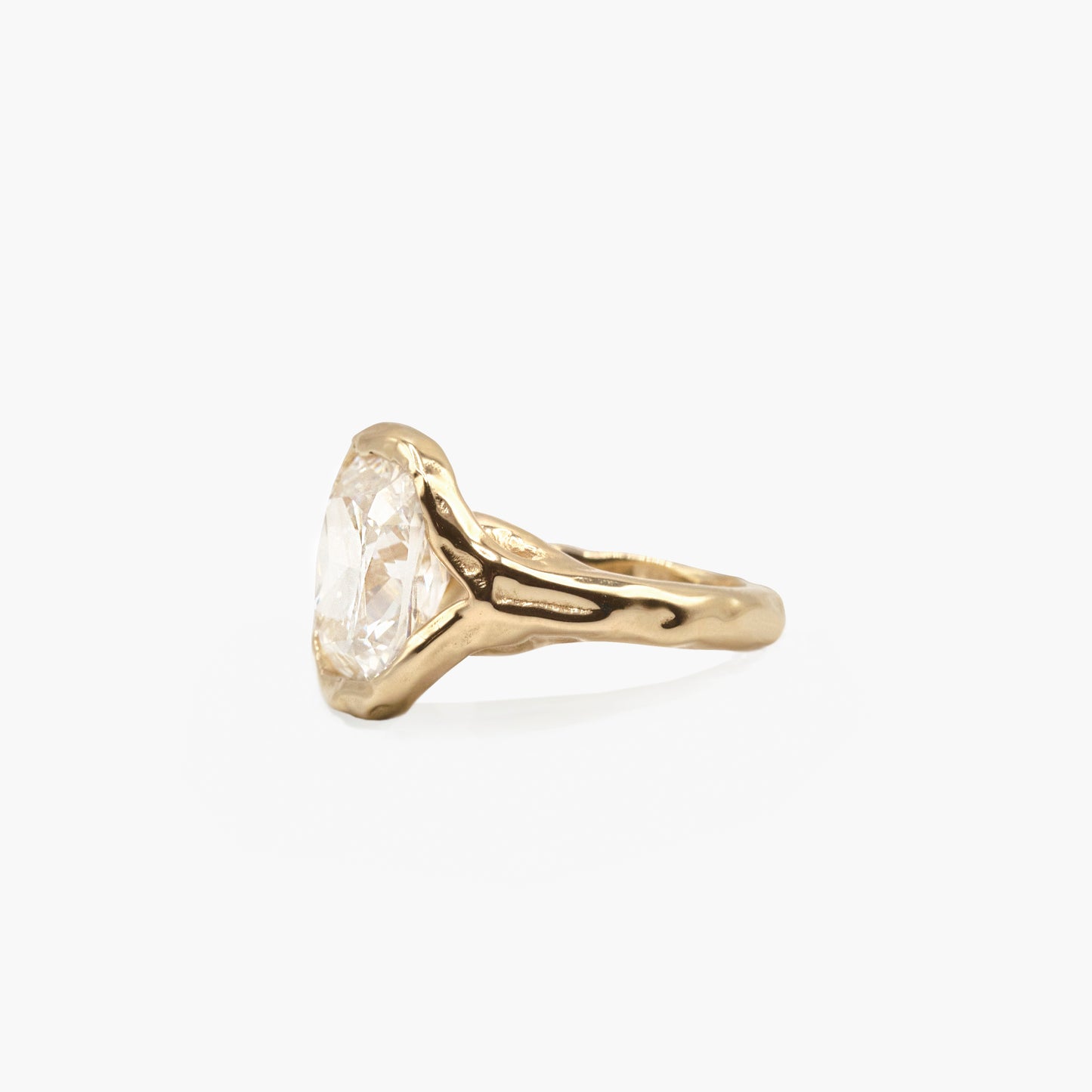 MY RAY CUSHION DIAMOND RING BOLD