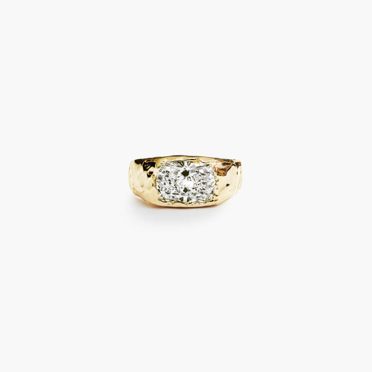 VOYAGE CUSHION DIAMOND RING BOLD