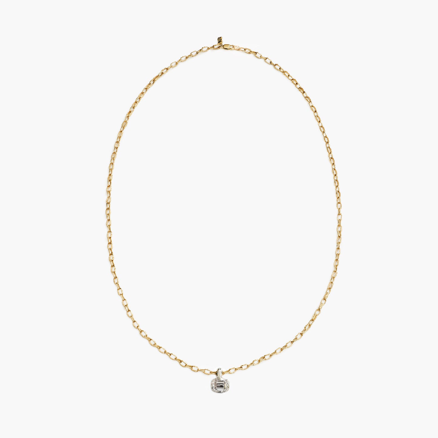 ALFA EMERALD DIAMOND PENDANT