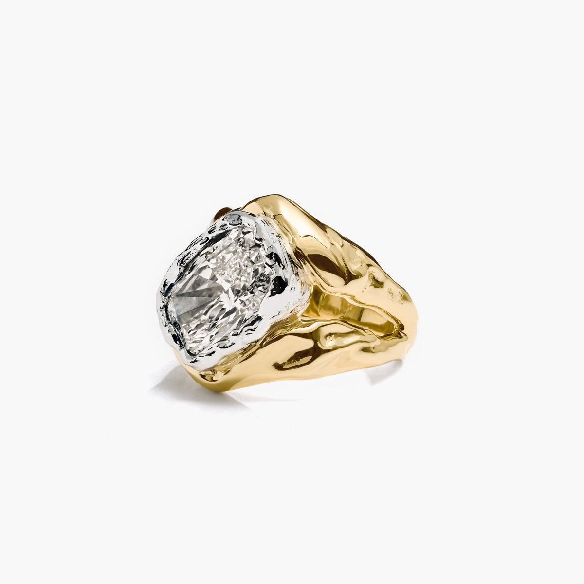 MY RAY DOUBLE BAND DIAMOND RING