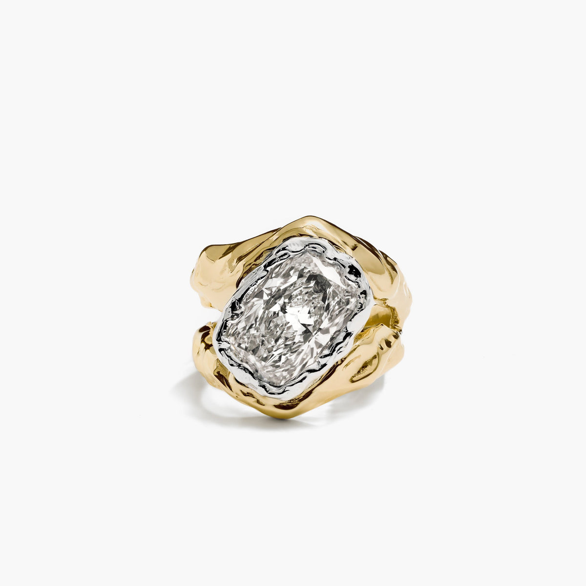 MY RAY DOUBLE BAND DIAMOND RING