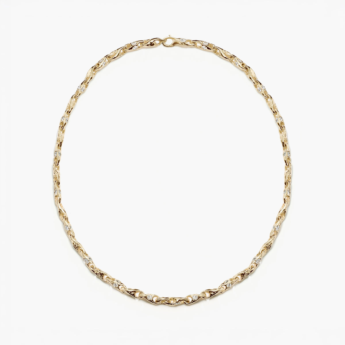 ALFA DIAMOND NECKLACE BOLD