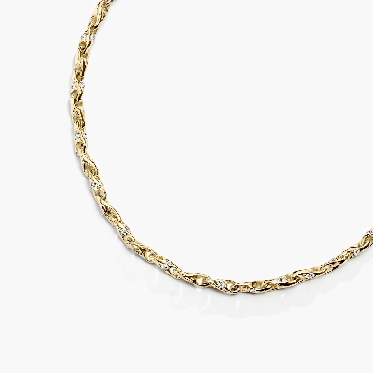 ALFA DIAMOND NECKLACE BOLD