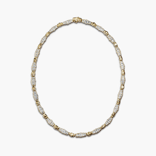 DÉCO STEP DIAMOND NECKLACE