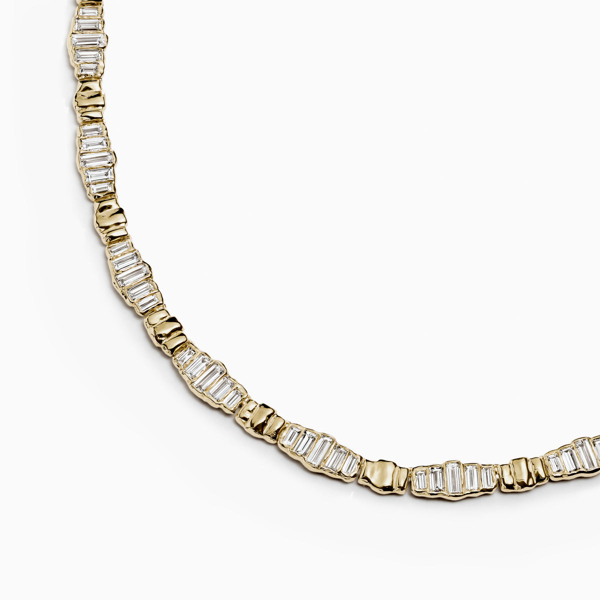 DÉCO STEP DIAMOND NECKLACE