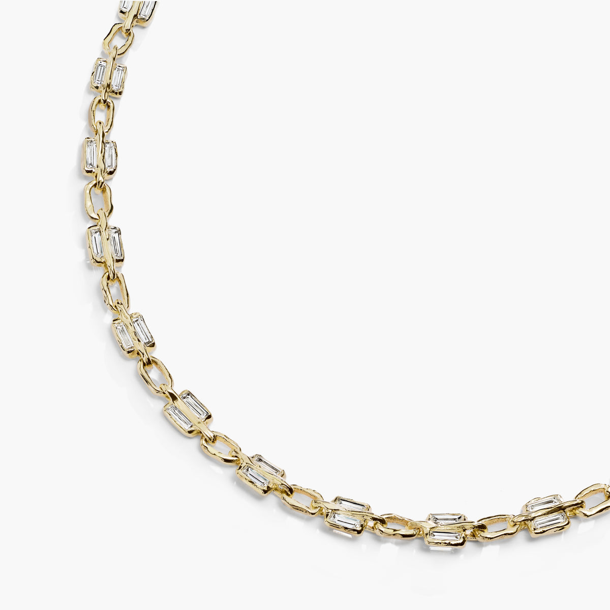 VOYAGE DOUBLE BAGUETTE NECKLACE