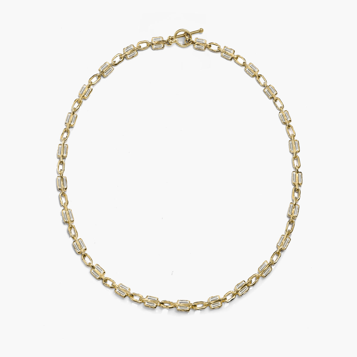 VOYAGE DOUBLE BAGUETTE NECKLACE