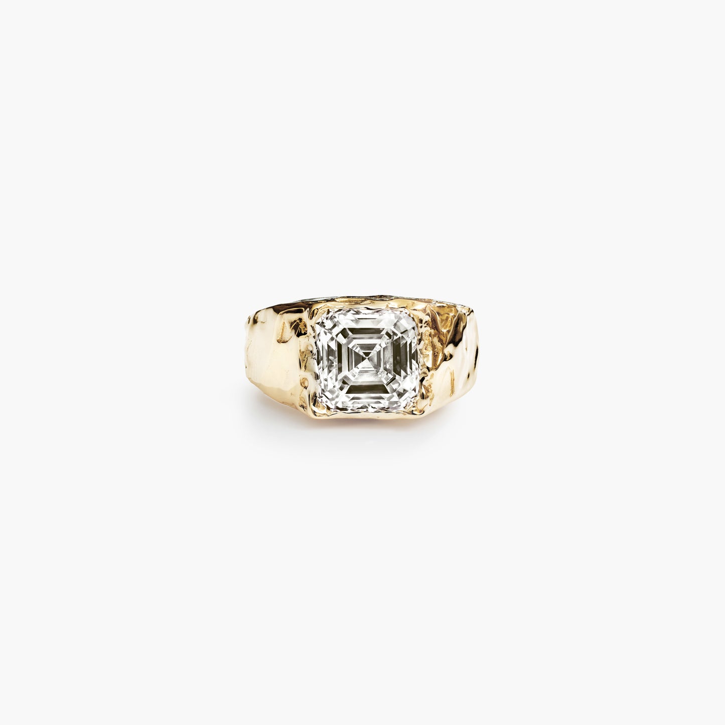 VOYAGE ASSCHER DIAMOND RING