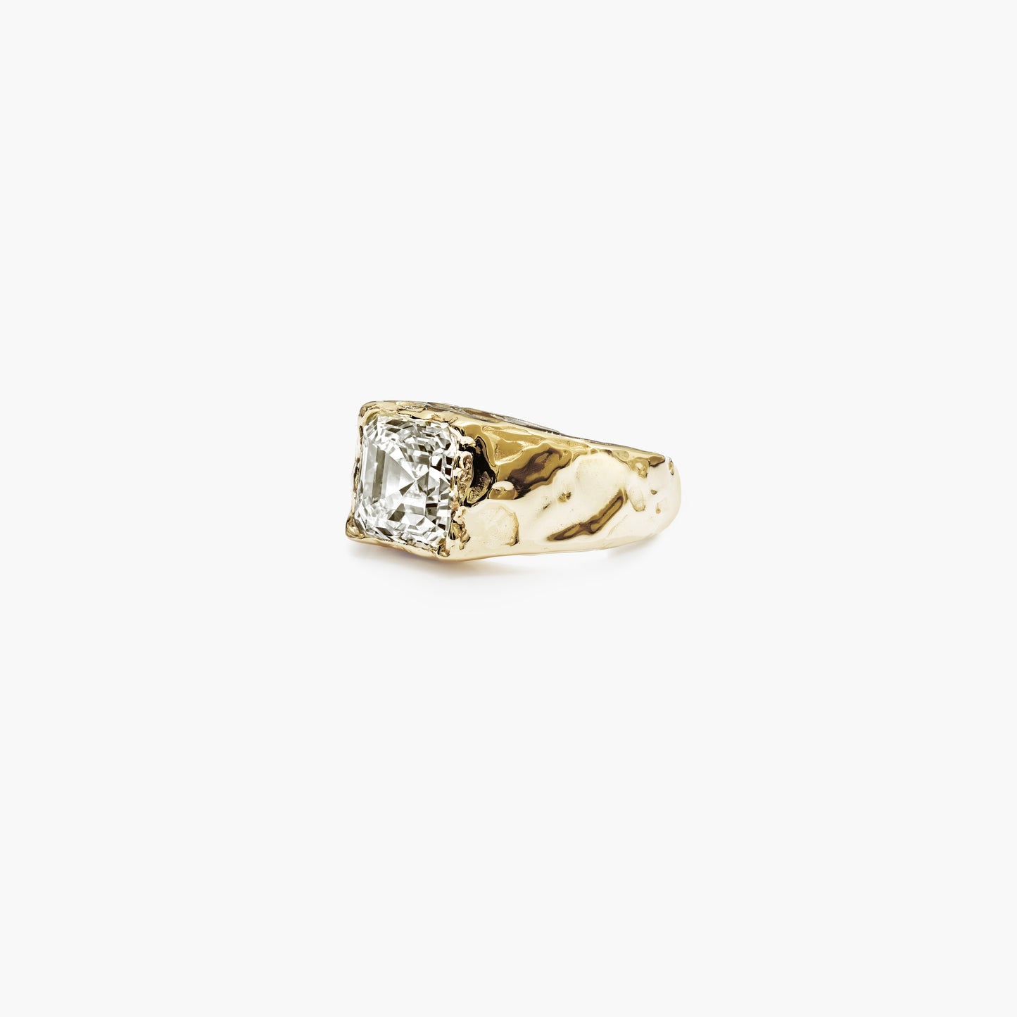 VOYAGE ASSCHER DIAMOND RING