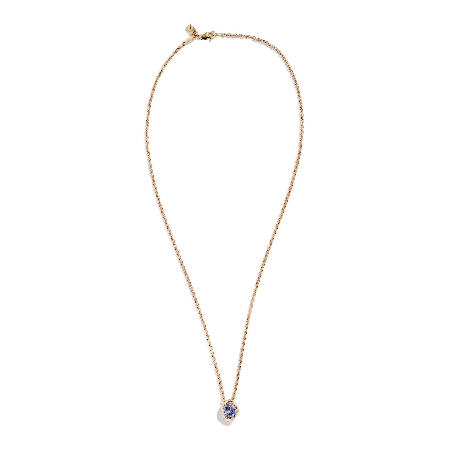 ALFA NECKLACE, BLUE SAPPHIRE