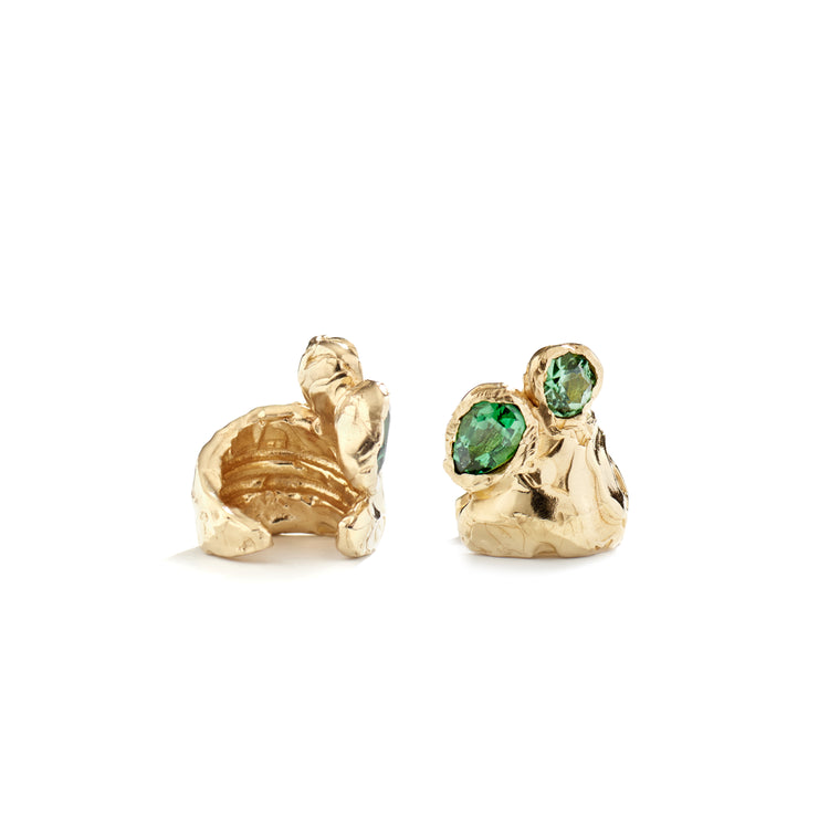 Alfa Ear Cuff Bold Green