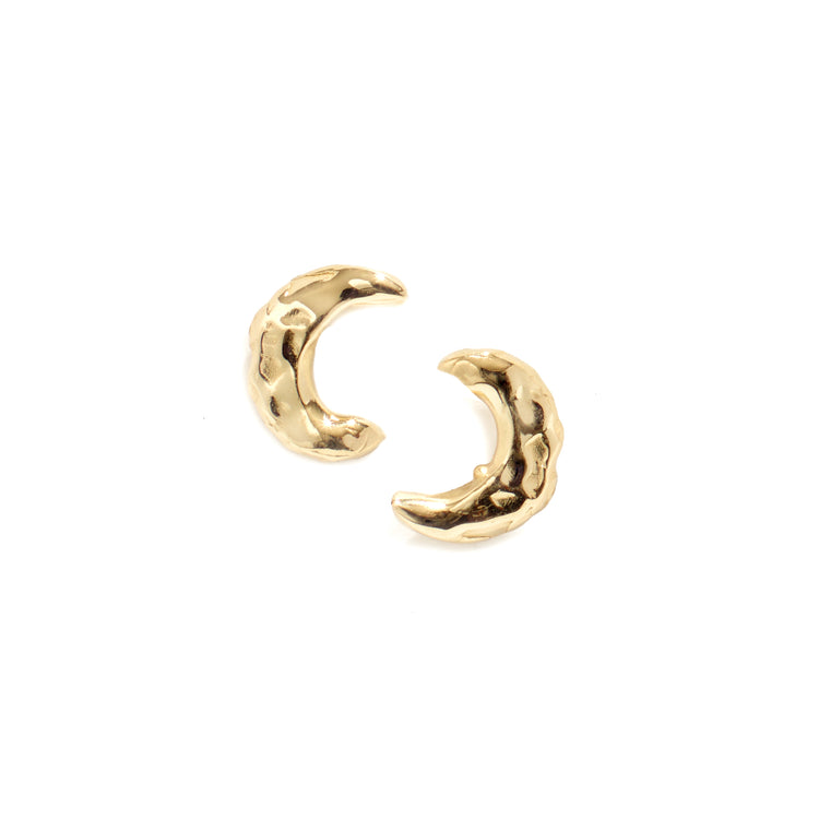 Moon Stud Earrings Mini