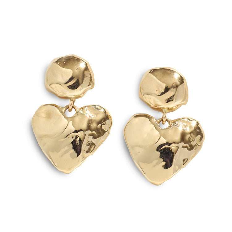 Heart Earrings Light