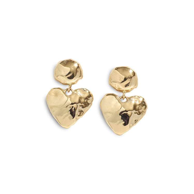 Heart Earrings Light