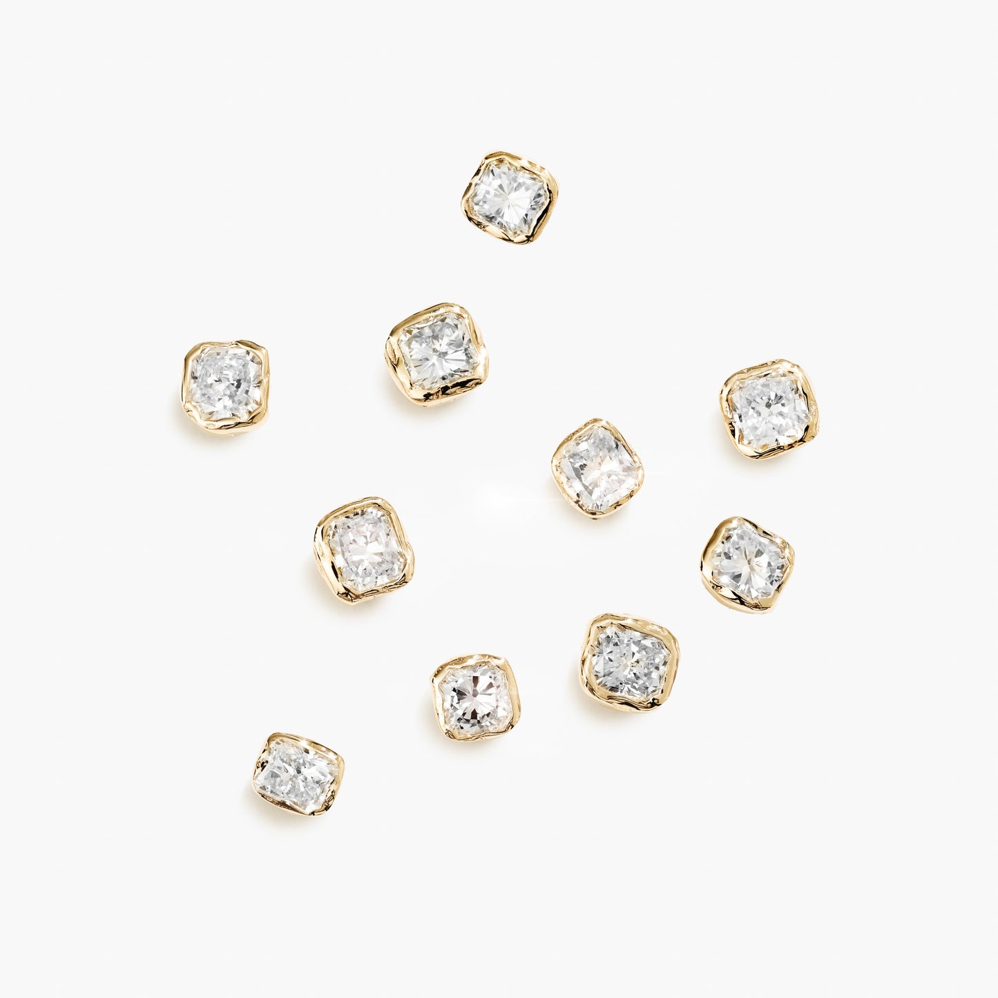 ALFA CUSHION DIAMOND EAR STUD
