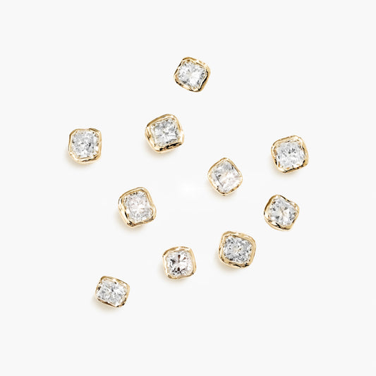 ALFA CUSHION DIAMOND EAR STUD