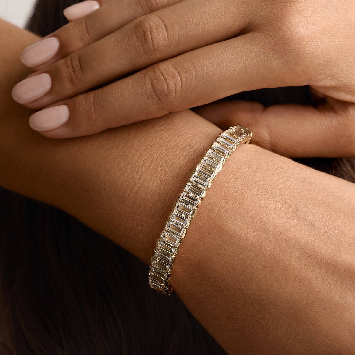 DÉCO DIAMOND ETERNITY BANGLE