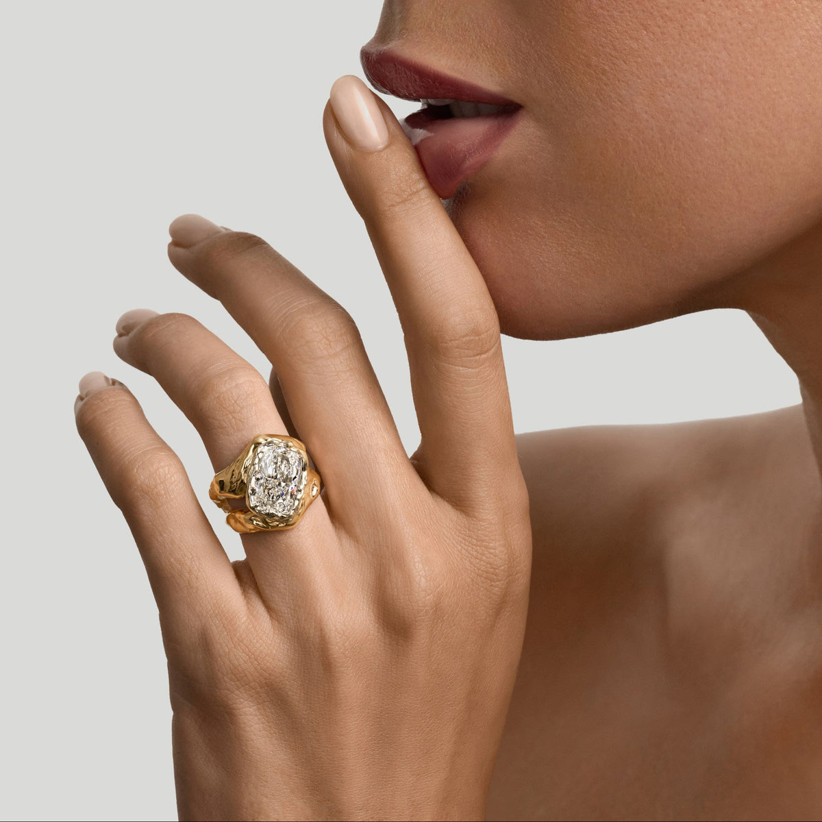 MY RAY DOUBLE BAND DIAMOND RING