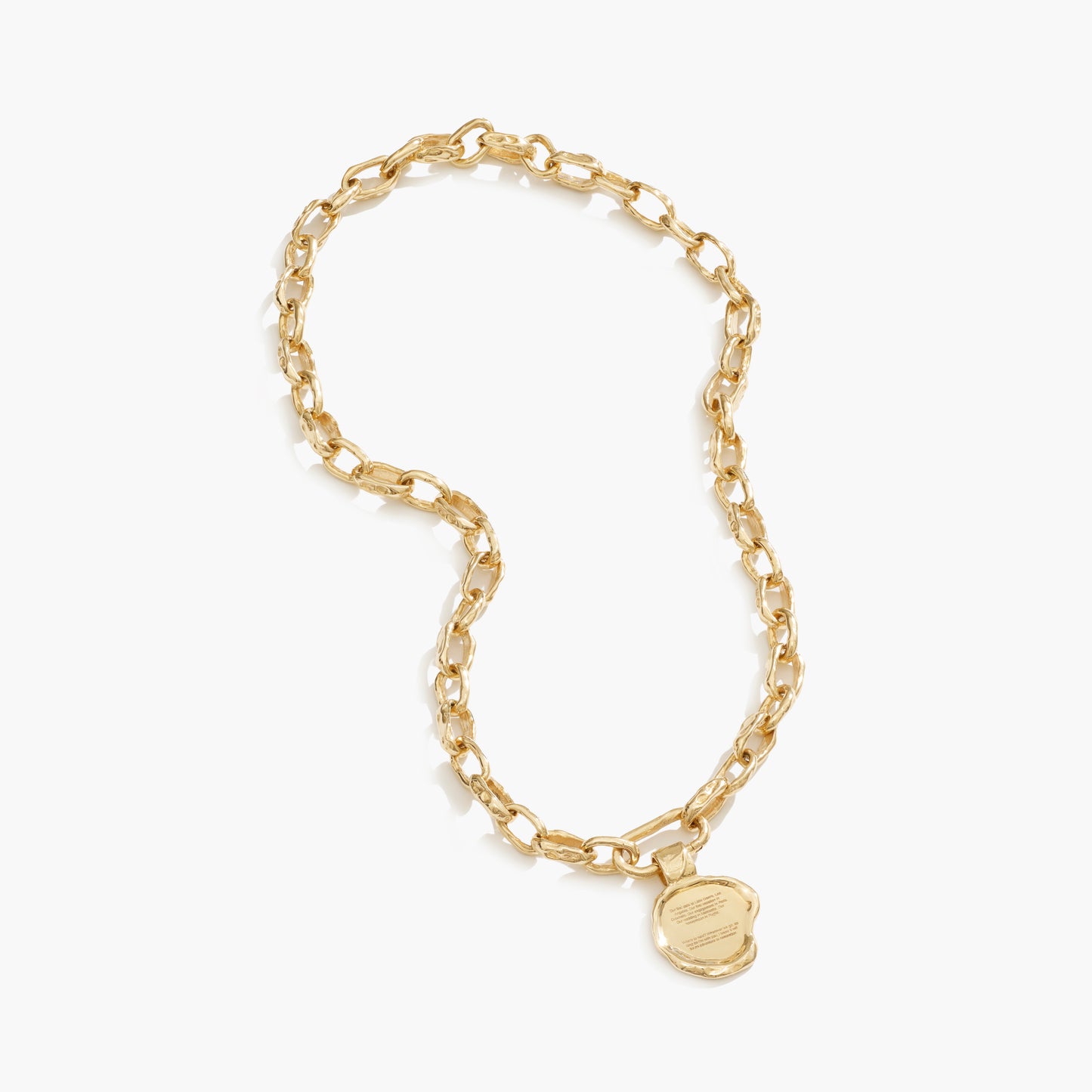 SECRET NOTE SCROLL BOLD PENDANT