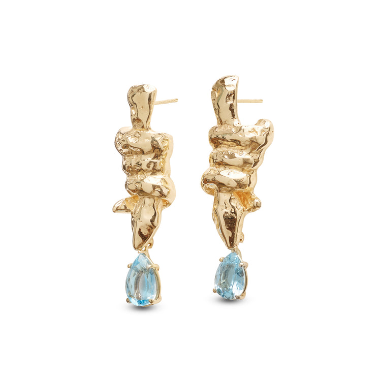 Boa Earrings Precious Stones