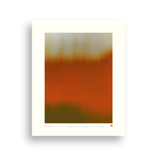 Orange Sunrise no. 2 Print  Fie Isolde