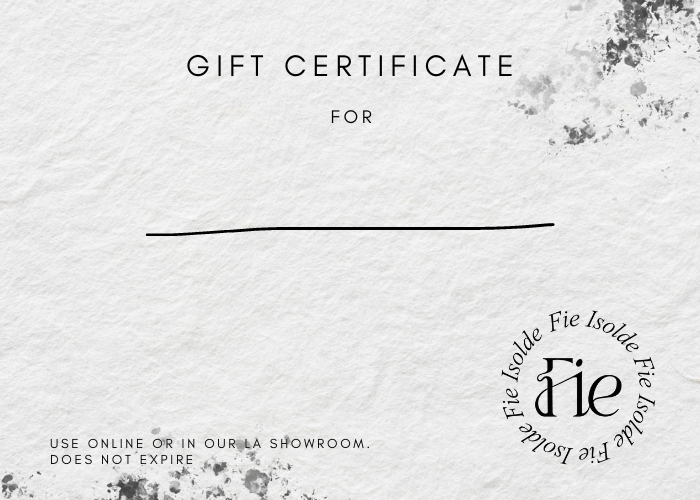 Gift Certificate