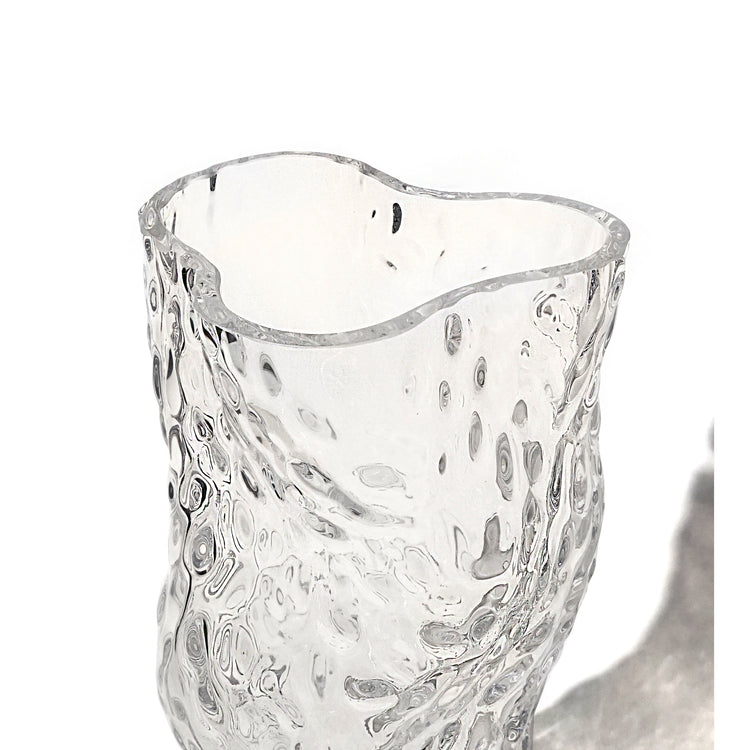 Ostrea Rock Vase - Clear