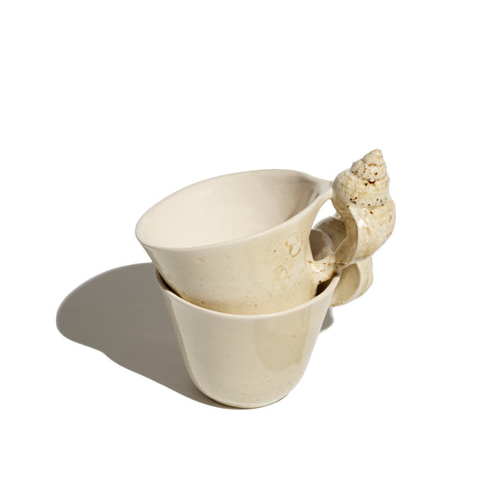 Konkylie Ceramic Cups Fie Isolde